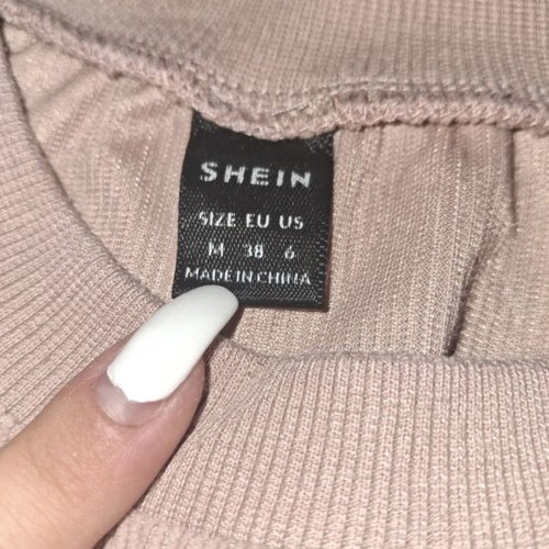 Shein sweatshirt used, pink, size M