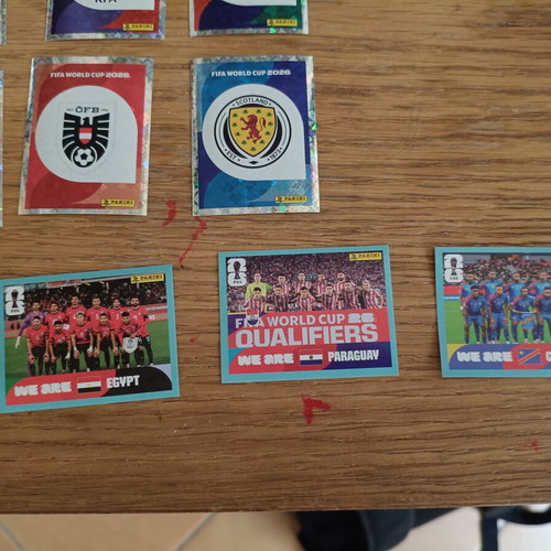 Panini World Cup 2026 Special Stickers like new, set of 17