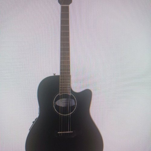 Ovation Celebrity CS Standard Mid Cutaway CS24 black electro-acoustic guitar new