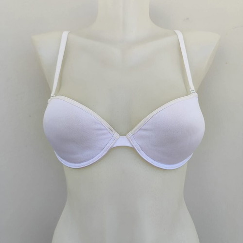 Belinda Vintage Women's Bra Size 75C White New