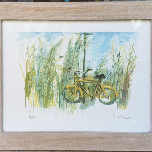 Giannis Kottis silk screen print numbered 88/155
