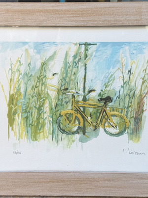 Giannis Kottis silk screen print numbered 88/155