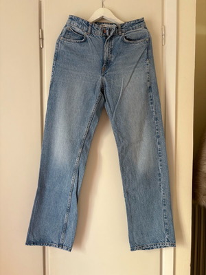 Zara high waist jeans like new, blue, size 38
