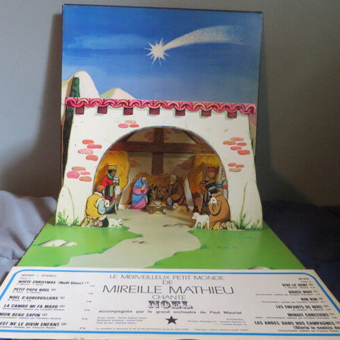 Mireille Mathieu Le Merveilleux Petit Monde De Mireille Mathieu Chante Noel vinyl record used
