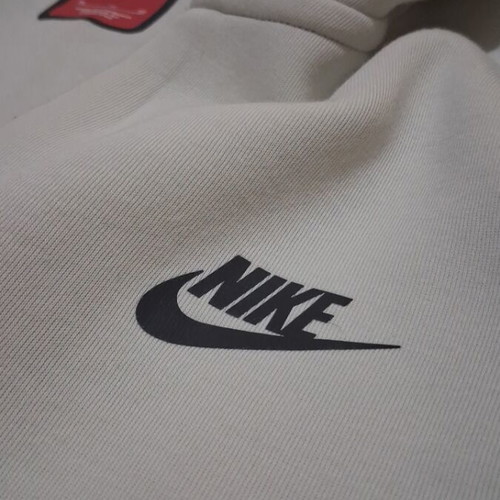 Nike Tech Fleece hoodie XL like new, white and sugar color