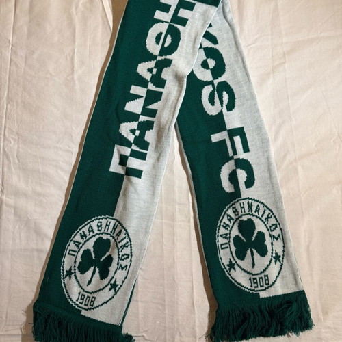 Authentic Panathinaikos scarf new jacquard