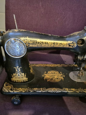 Singer sewing machine used, retro