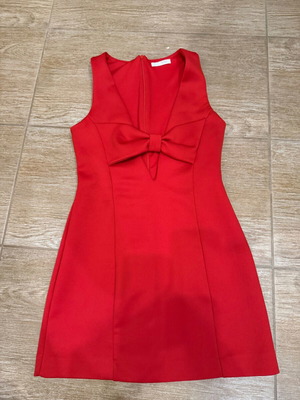 Zara red dress, summer 2026