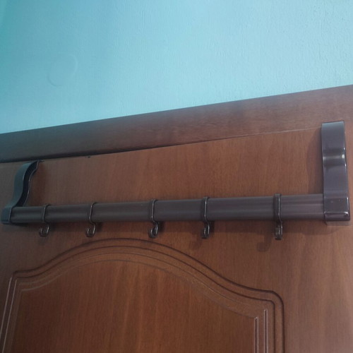 Plastic door hanger with 5 hooks, new