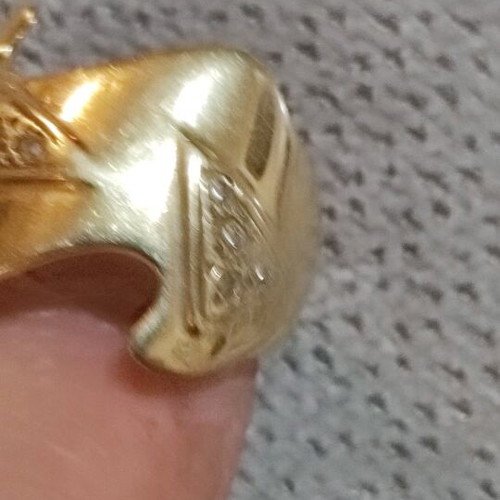 Gold ring 14k slightly used