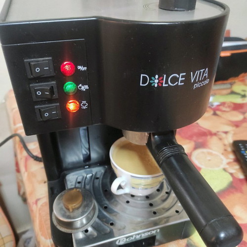 Rohnson Dolce Vita Piccolo espresso coffee maker used