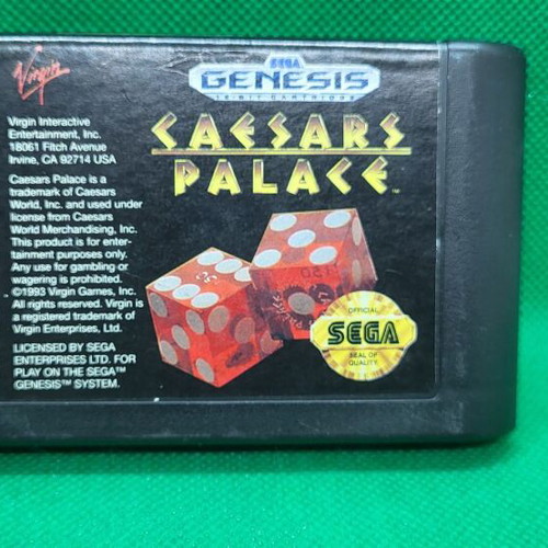 Caesars Palace παιχνίδι Sega Genesis μεταχειρισμένο, puzzle, 1993
