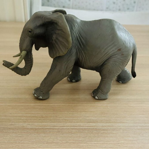 Decorative elephant made of solid material like new