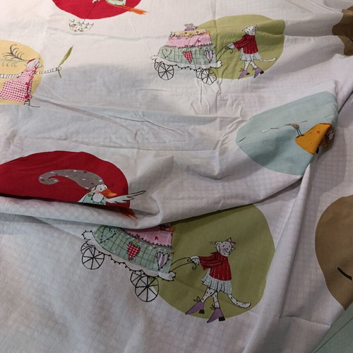Children's Duvet Cover 190x140 Double-Sided Like New