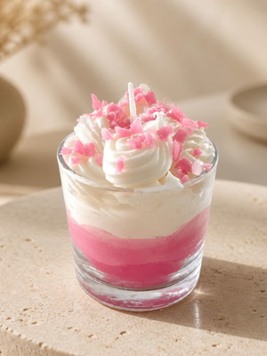 Scented soy wax candle new
