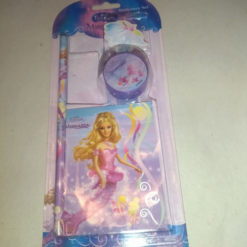 Barbie school stationery set from 2006 in stock