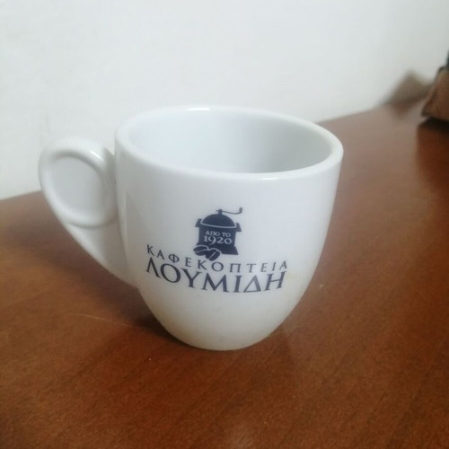 Lumidis porcelain coffee mug like new