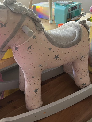 Rocking horse unicorn used in good condition