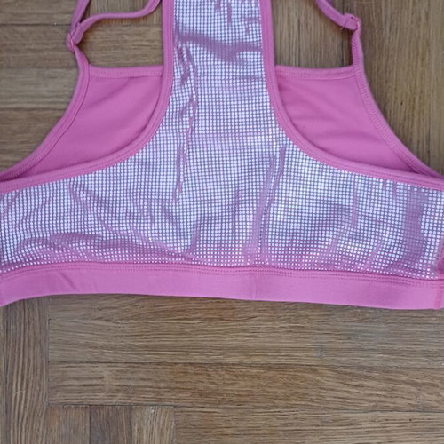 BDA Athletic Top Body Action pink with silver like new