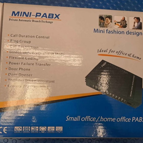 PABX telephone system new, unused complete set