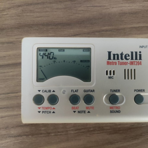 Intelli Metro Tuner-IMT204 metronome tuner used