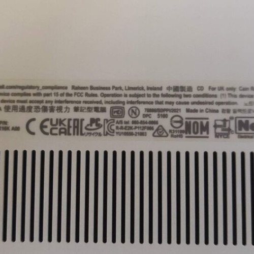 Dell Inspiron 15 3525 laptop used for spare parts with 16GB RAM and 512GB SSD