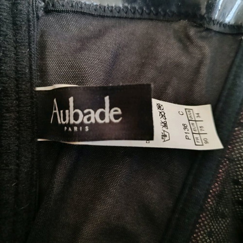 Aubade corset 75C like new, black