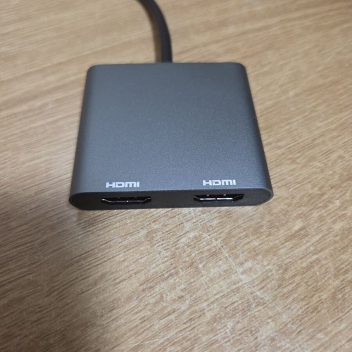 USB-C docking station hub with aluminum case new