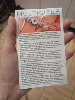 Ring sizer new