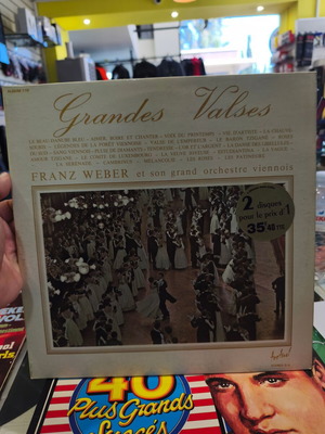Franz Weber Grandes Valses vinyl record like new