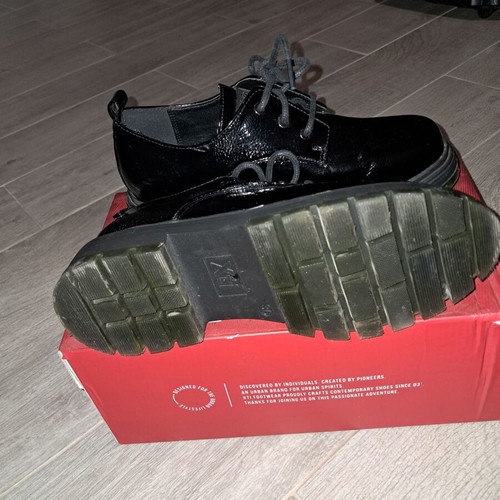 Xti shoes black size 36 used