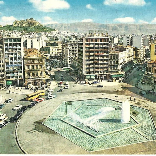 1970-80 ATHENS 10 collectible postcards