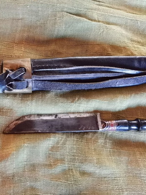 Decorative Balkan Knife used with Traditional Sheath