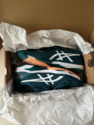 Παπούτσια tennis Asics Solution Speed FF2 43,5 σαν καινούργια, μπλε και πράσινα