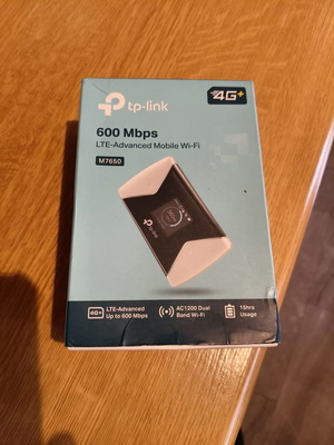 TP-Link M7650 4G mobile Wi-Fi hotspot