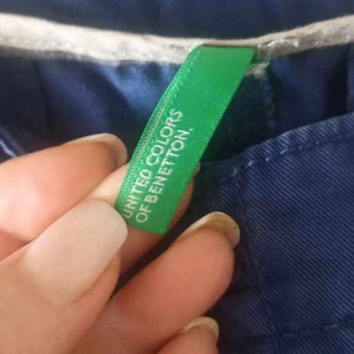 Men's pants United Colors of Benetton like new, blue, size 50