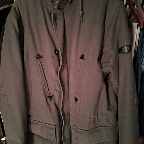 Replay jacket with warm inner fur lining, size XL, like new