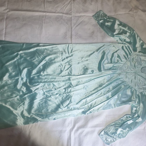 Vintage Primavera satin nightgown 90s large, new, mint green