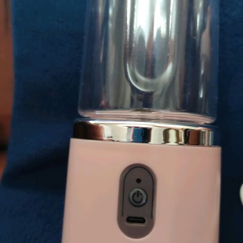 Mini smart blender new pink with rechargeable USB and extra cup