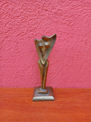 Bronze sculpture used