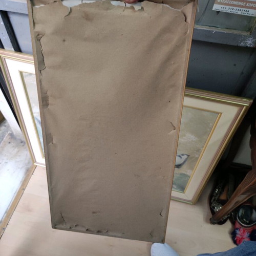 Framed icon of Virgin Mary and Christ used