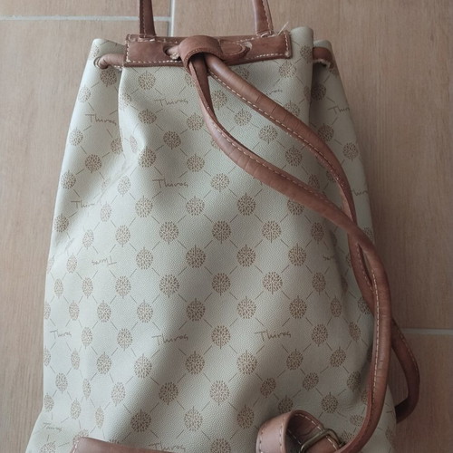 Thiros women's backpack, beige