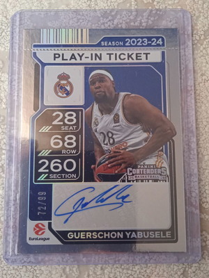 Panini Contenders 2025-26 Yabusele Autograph Card new