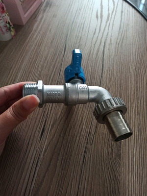 CIM antifrost faucet 3/4" new with filter and fitting
