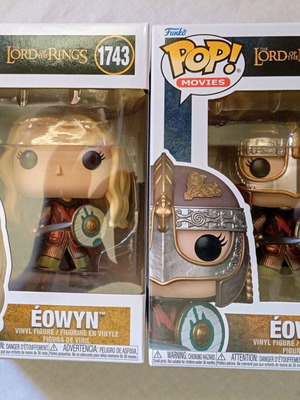 Funko POP! Movies The Lord Of The Rings Eowyn 1743 Chase bundle new