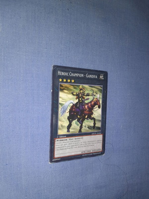 Yu Gi Oh Heroic Champion - Gandiva κάρτα μεταχειρισμένη, 1η έκδοση Ultra Rare