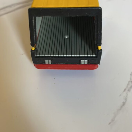 Deutsche Post Diesel metal toy car used from East Germany