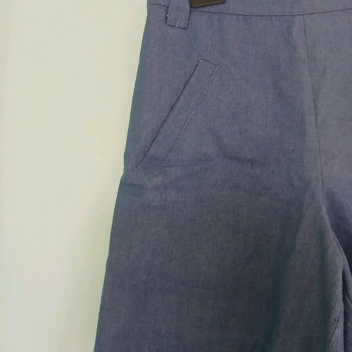 Ckontova jean shorts new, size 2, blue cotton