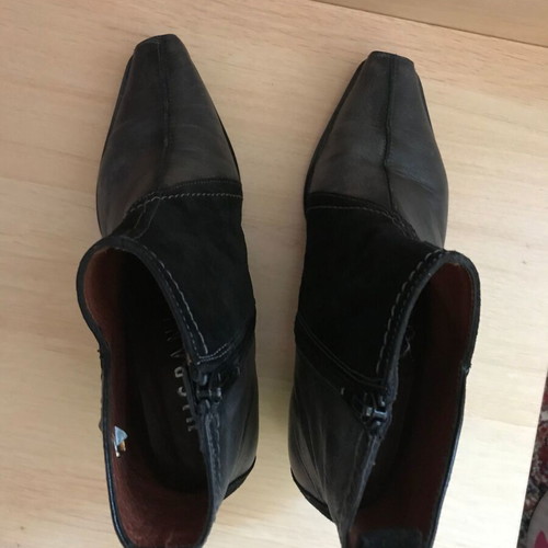 Hispanitas ankle boots used, gray and black, size 37