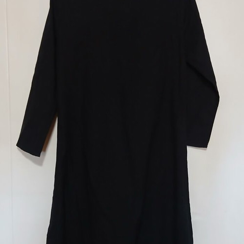 Var's Black Floral Kimono Size Large Like New